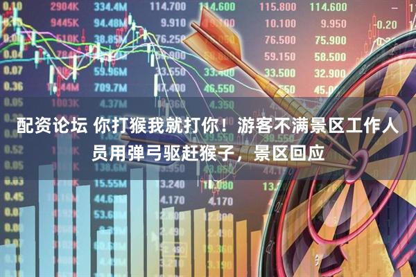 配资论坛 你打猴我就打你！游客不满景区工作人员用弹弓驱赶猴子，景区回应